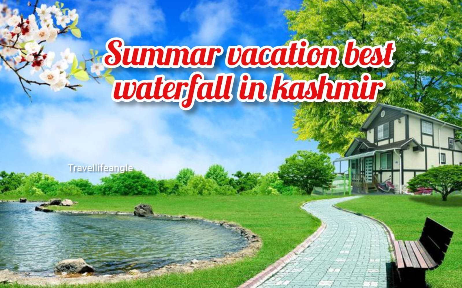 sammar vacation Best waterfall in Kashmir holiday place 2025