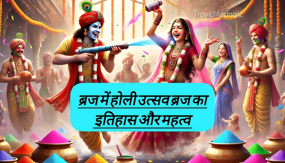 ब्रज में होली का उत्सव,ब्रज की होली का इतिहास और महत्व