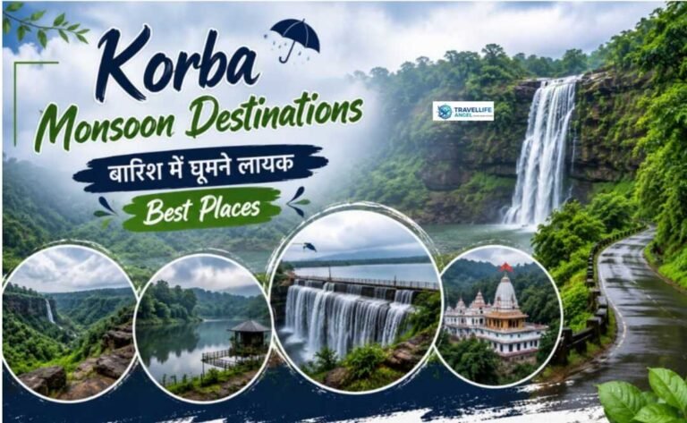 Korba monsoon Destinations barish me ghumne layak best places