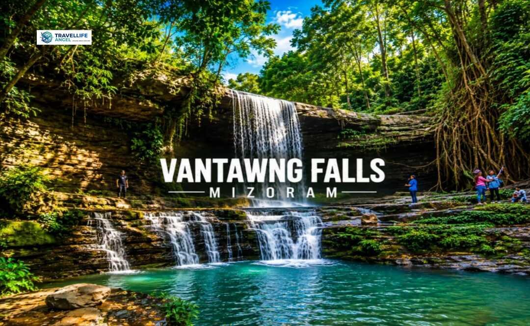 Vantawng Falls Mizoram – India’s Hidden Waterfall Paradise & Northeast’s Scenic Wonder